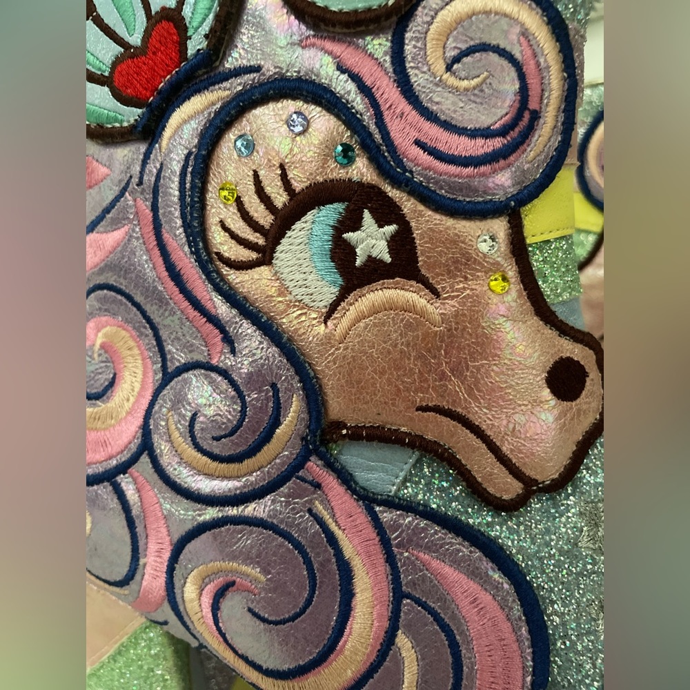 Daisy Dreams Boots- Irregular Choice- Taylor Swift - Unicorn Glitter- Size 8 - Picture 2 of 13